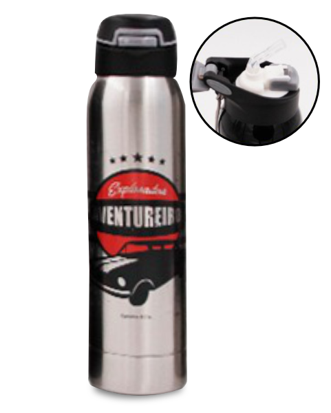 GARRAFA INOX AVENTUREIRO