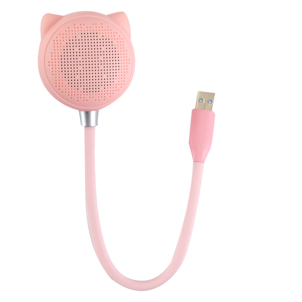 LUMINARIA LED COM SPEAKER USB - GATINHA