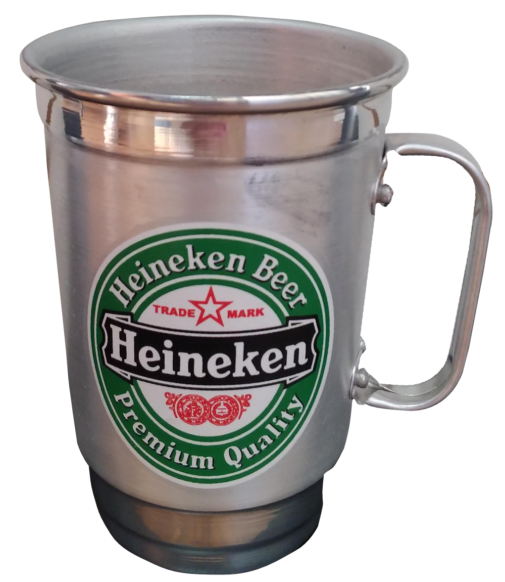 CANECA TÉRMICA ALUMÍNIO - HEINEKEN