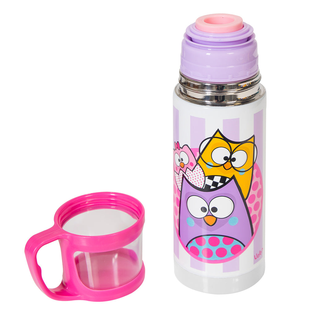 SQUEEZE TÉRMICA COM CANECA - BUBU E AS CORUJINHAS
