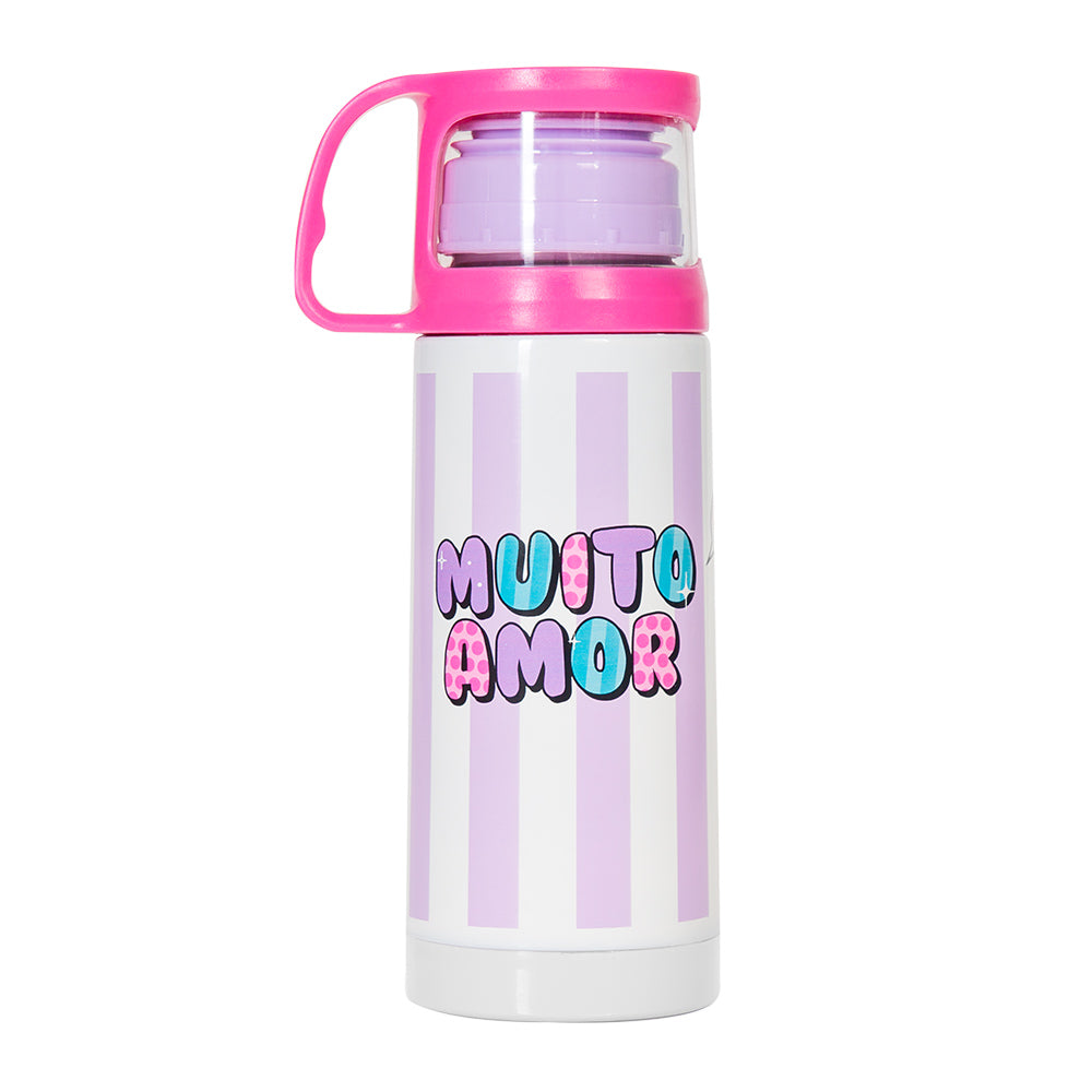 SQUEEZE TÉRMICA COM CANECA - BUBU E AS CORUJINHAS