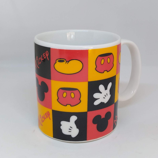CANECA DE PORCELANA - MICKEY MOSAICO