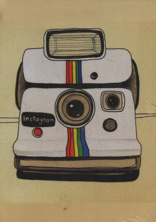 POSTER DECORATIVO CÂMERA POLAROID