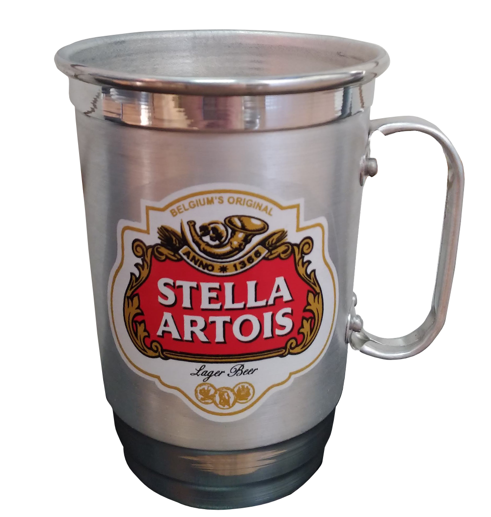 CANECA TÉRMICA ALUMÍNIO - STELLA ARTOIS