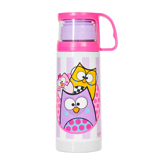 SQUEEZE TÉRMICA COM CANECA - BUBU E AS CORUJINHAS