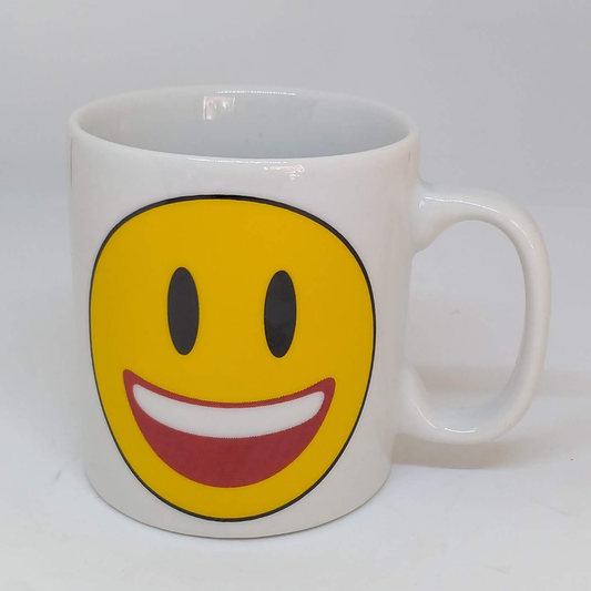 CANECA DE PORCELANA -  EMOJI SORRISO
