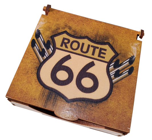 JOGO DE PORTA COPO CAIXA - ROUTE 66
